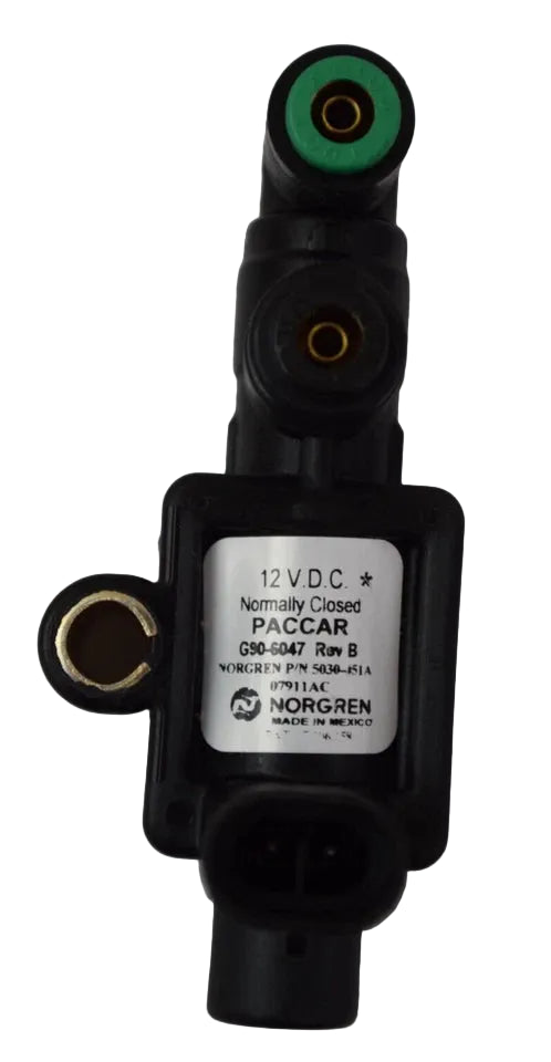 G90-6047 Genuine Paccar 3-Way Normally Closed Solenoid Valve